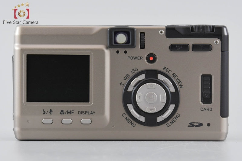 CONTAX TVS DIGITAL Titanium 5.0 MP Digital Camera w/ Box [Very Good]