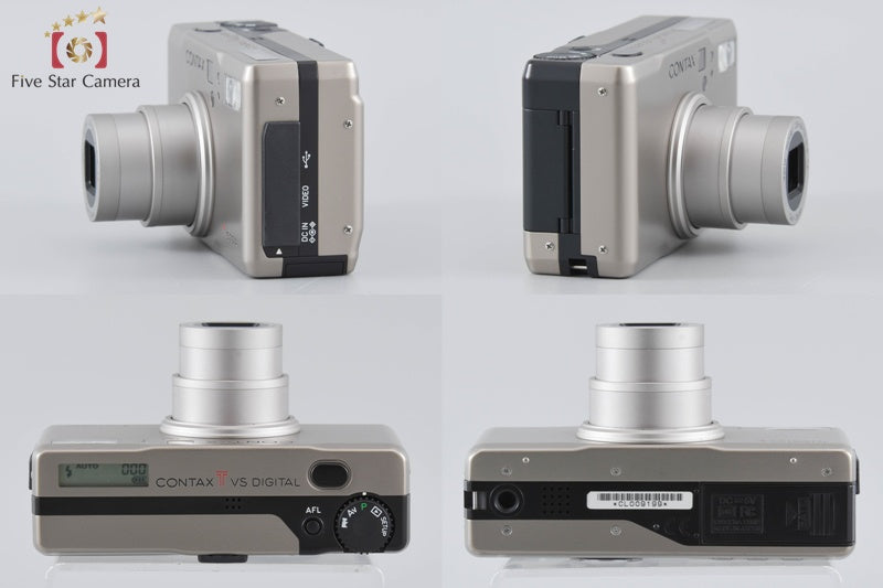 CONTAX TVS DIGITAL Titanium 5.0 MP Digital Camera w/ Box [Very Good]