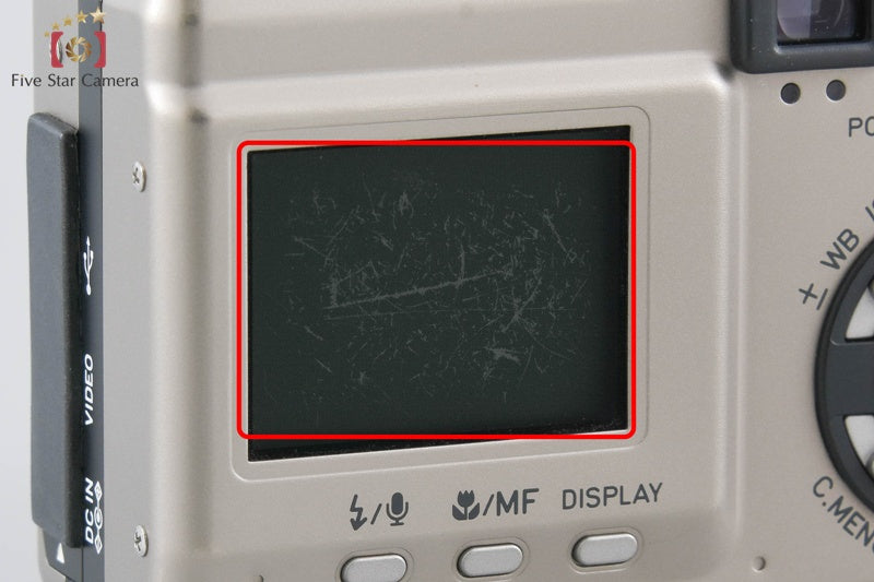 CONTAX TVS DIGITAL Titanium 5.0 MP Digital Camera w/ Box [Very Good]