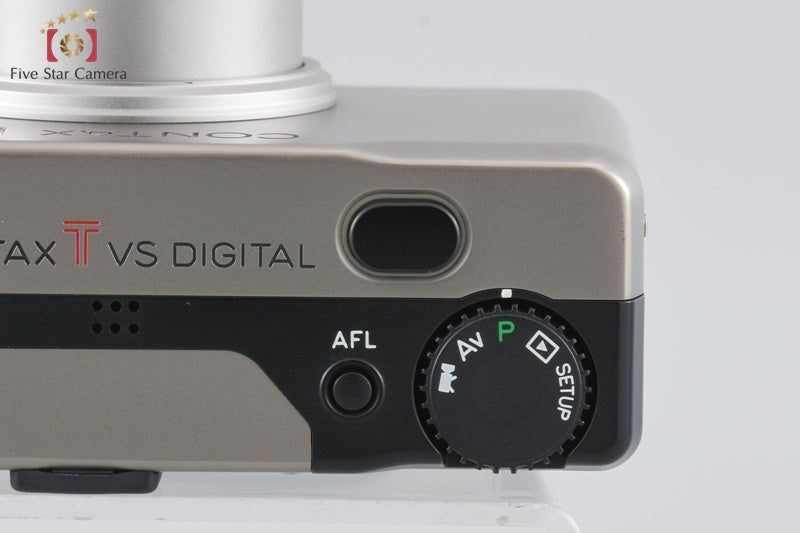 CONTAX TVS DIGITAL Titanium 5.0 MP Digital Camera w/ Box [Very Good]