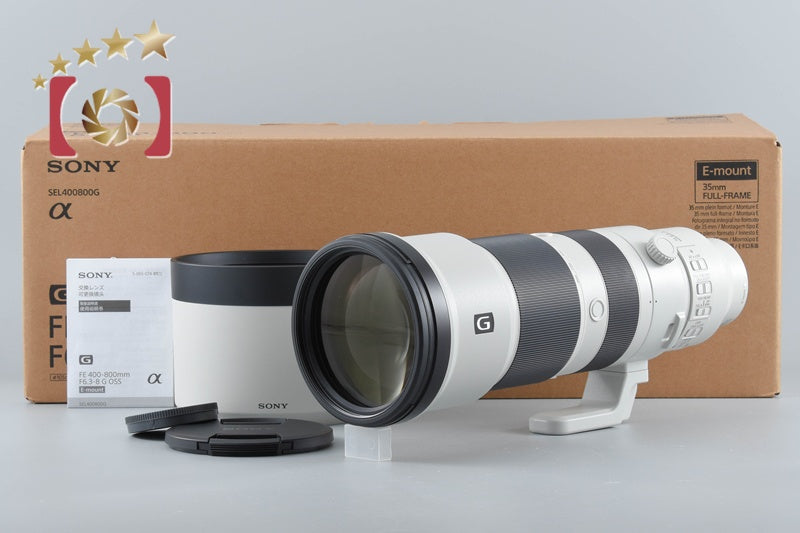 SONY FE 400-800mm f/6.3-8 G OSS SEL400800G w/ Box