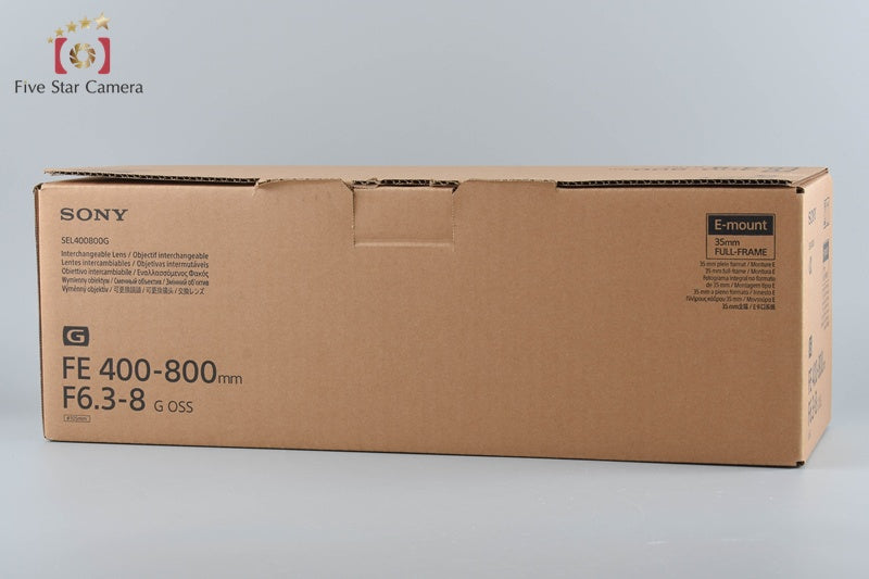 SONY FE 400-800mm f/6.3-8 G OSS SEL400800G w/ Box