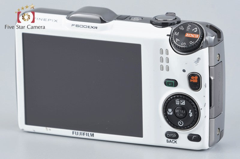 Fujifilm FINEPIX F600EXR White 16.0 MP Digital Camera