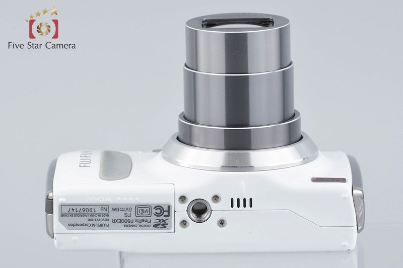 Fujifilm FINEPIX F600EXR White 16.0 MP Digital Camera