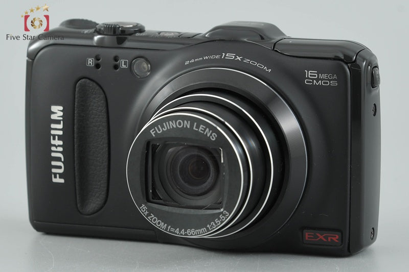 Fujifilm FINEPIX F600EXR Black 16.0 MP Digital Camera w/ Box