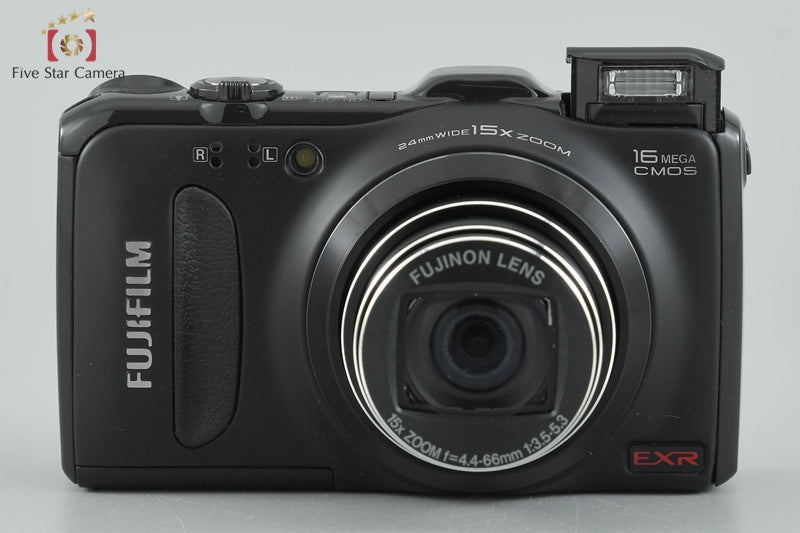 Fujifilm FINEPIX F600EXR Black 16.0 MP Digital Camera w/ Box