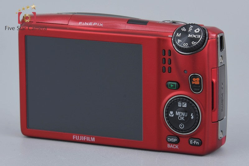 Fujifilm FinePix F900EXR Red 16.0 MP Digital Camera w/ Box [Very Good]