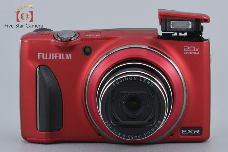Fujifilm FinePix F900EXR Red 16.0 MP Digital Camera w/ Box [Very Good]