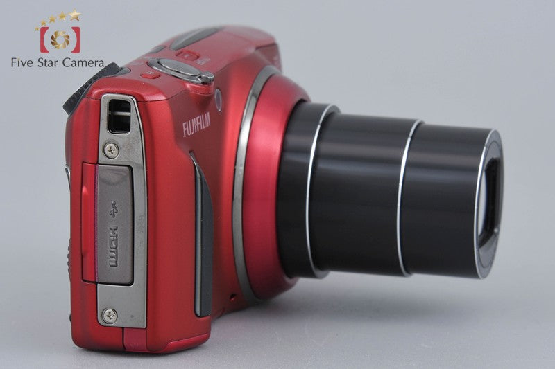 Fujifilm FinePix F900EXR Red 16.0 MP Digital Camera w/ Box [Very Good]