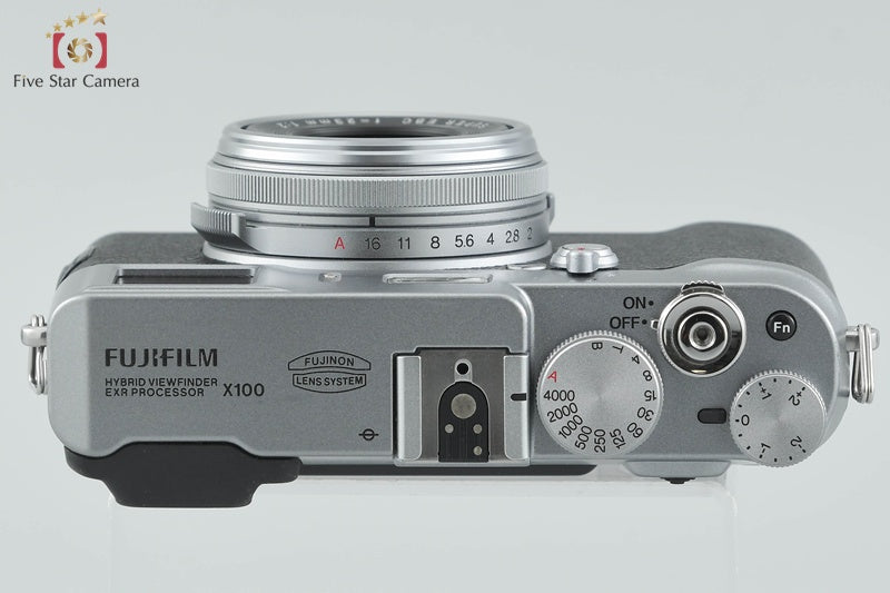 Fujifilm FINEPIX X100 Silver 12.3 MP Digital Camera w/ Box