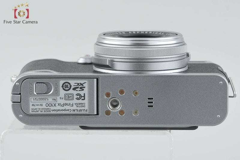 Fujifilm FINEPIX X100 Silver 12.3 MP Digital Camera w/ Box