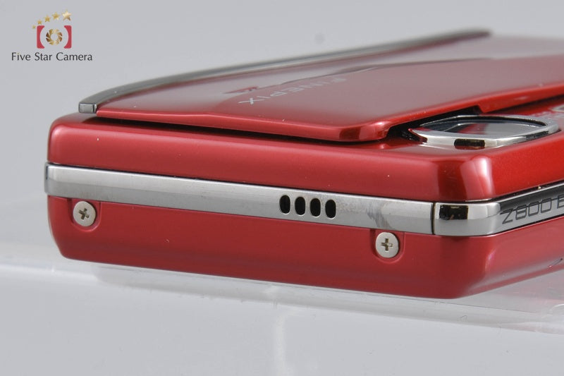 Fujifilm FinePix Z800EXR Red 12.0 MP Digital Camera [Very Good]