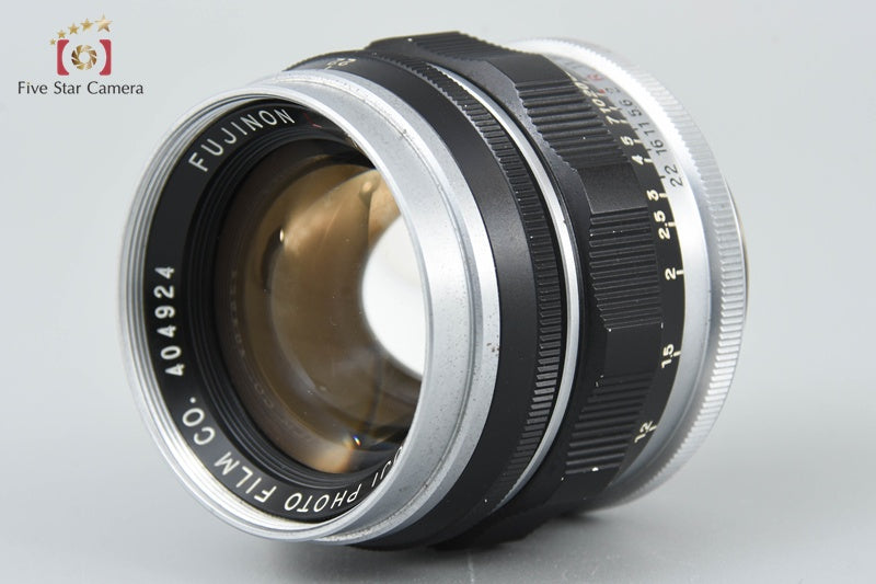Fujifilm FUJINON L 50mm f/2 L39 Leica Thread Mount Lens