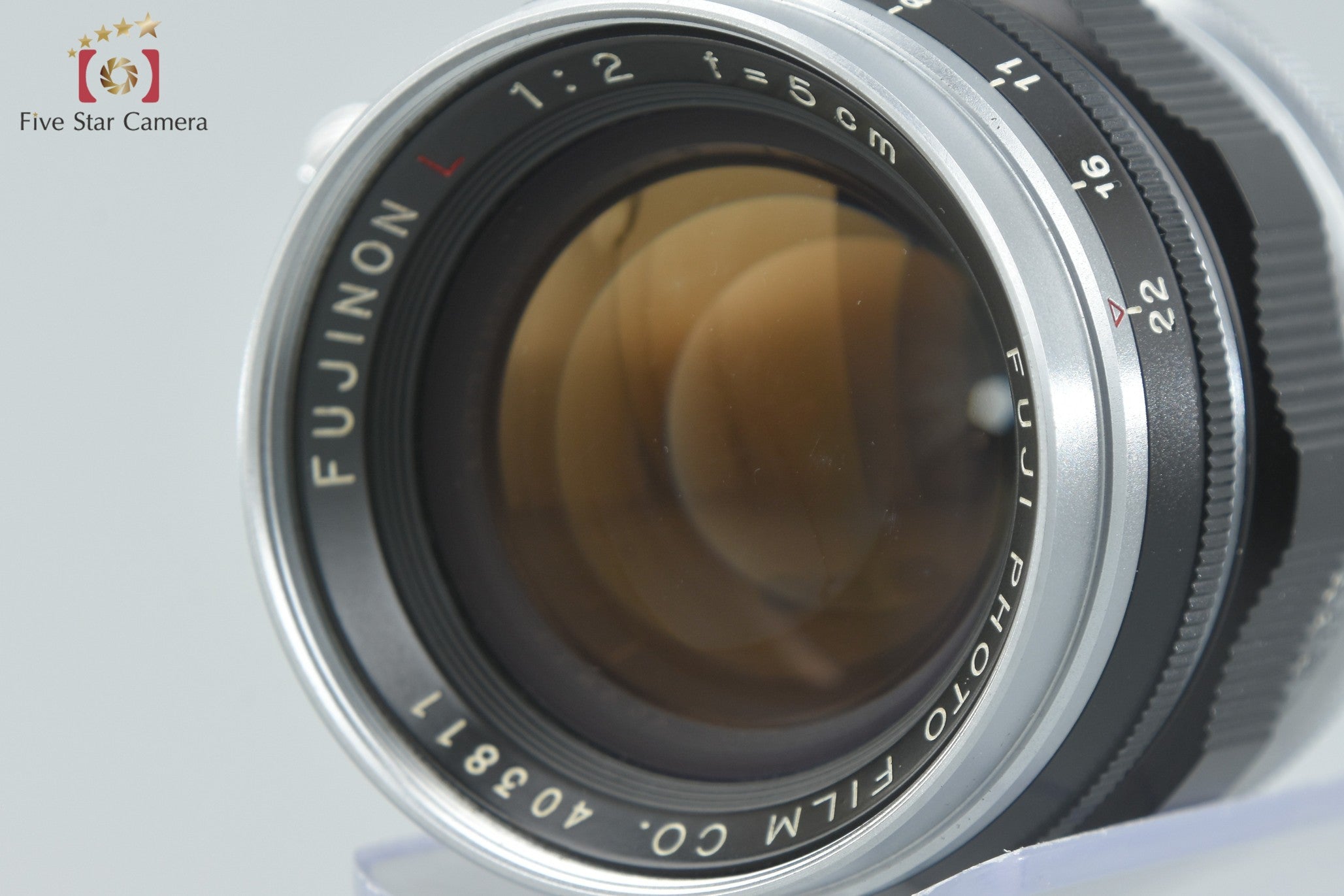 Fujifilm FUJINON L 50mm f/2 L39 Leica Thread Mount Lens