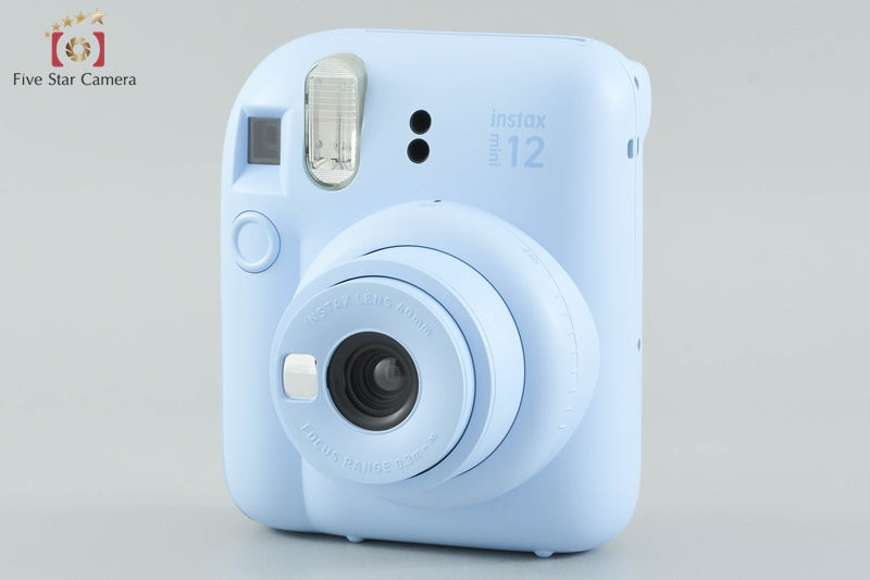 FUJIFILM Instax Mini 12 Pastel Blue Instant Film Camera w/ Box [Near Mint]