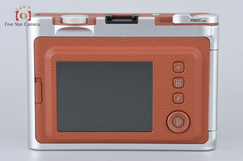 Fujifilm Instax Mini Evo Brown Hybrid Instant Film Camera w/ Box [Near Mint]