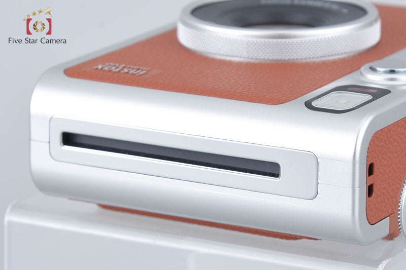 Fujifilm Instax Mini Evo Brown Hybrid Instant Film Camera w/ Box [Near Mint]