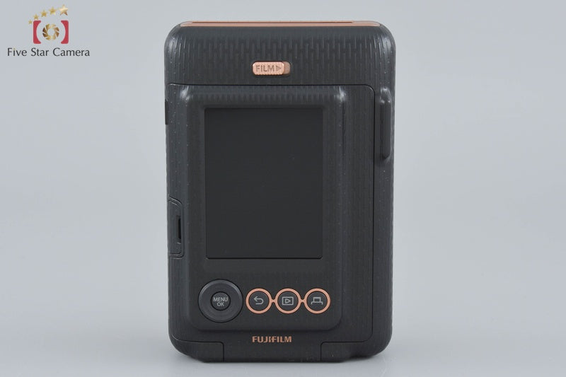 FUJIFILM Instax Mini LiPlay Elegant Black Instant Film Camera [Mint]