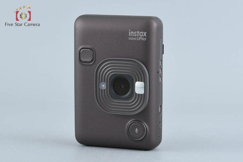 FUJIFILM Instax Mini LiPlay Deep Bronze Instant Film Camera w/ Box [Excellent]