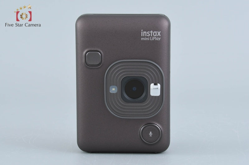 FUJIFILM Instax Mini LiPlay Deep Bronze Instant Film Camera w/ Box [Excellent]