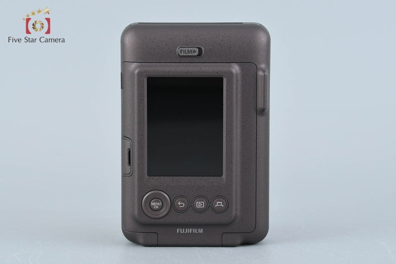 FUJIFILM Instax Mini LiPlay Deep Bronze Instant Film Camera w/ Box [Excellent]