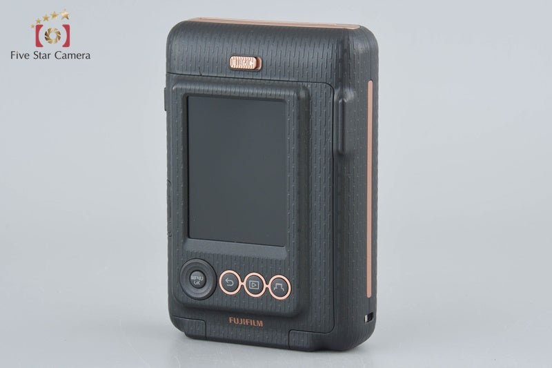 FUJIFILM Instax Mini LiPlay Elegant Black Instant Film Camera