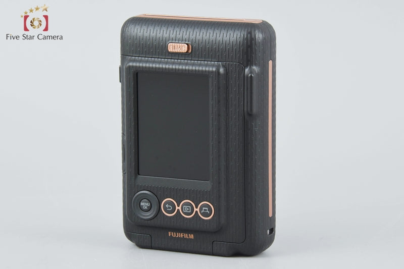 Excellent!! FUJIFILM Instax Mini LiPlay Elegant Black Instant Film Camera