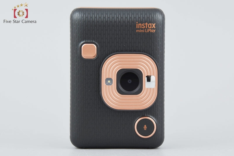 Excellent!! FUJIFILM Instax Mini LiPlay Elegant Black Instant Film Camera