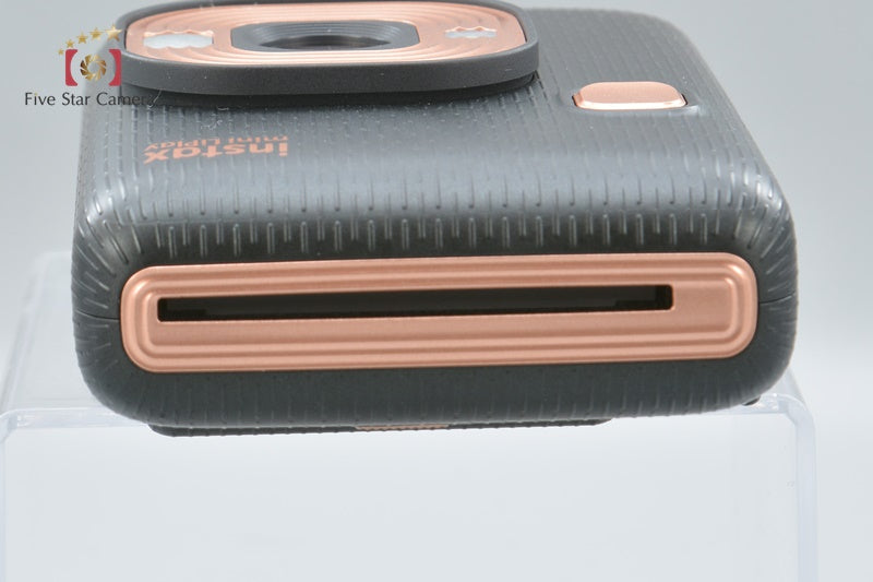 FUJIFILM Instax Mini LiPlay Elegant Black Instant Film Camera