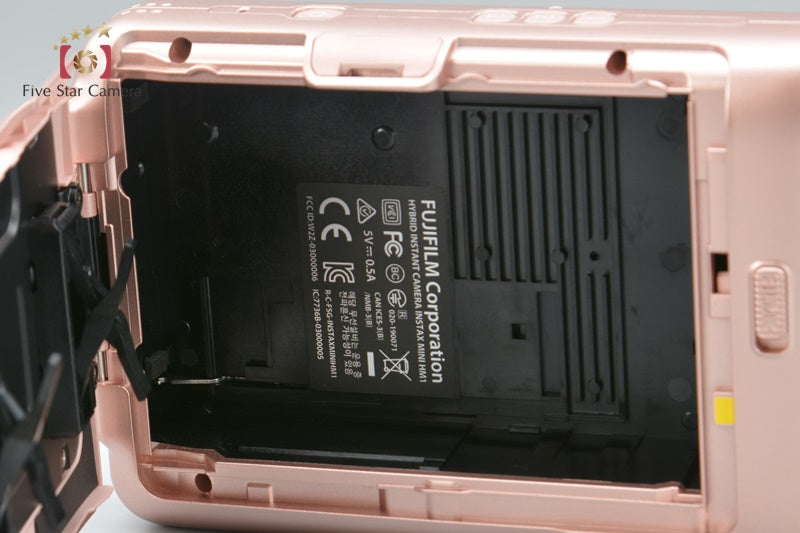 FUJIFILM Instax Mini LiPlay Blush Gold Instant Film Camera