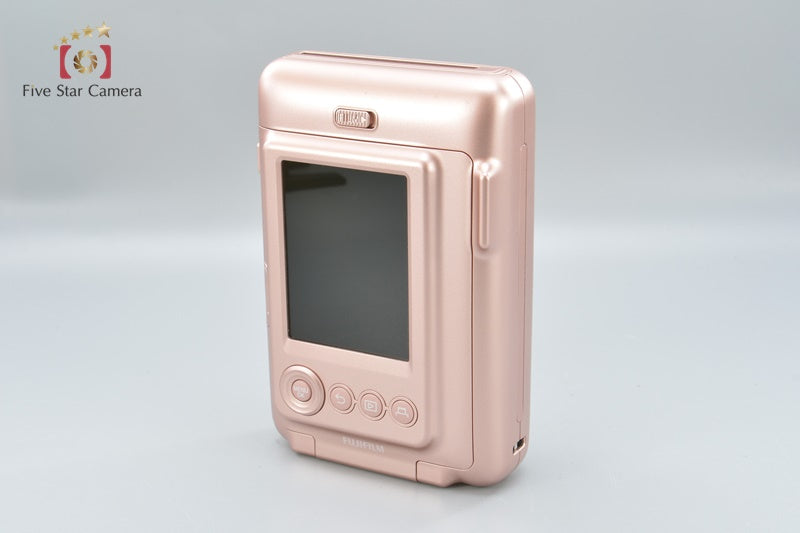 FUJIFILM Instax Mini LiPlay Blush Gold Instant Film Camera