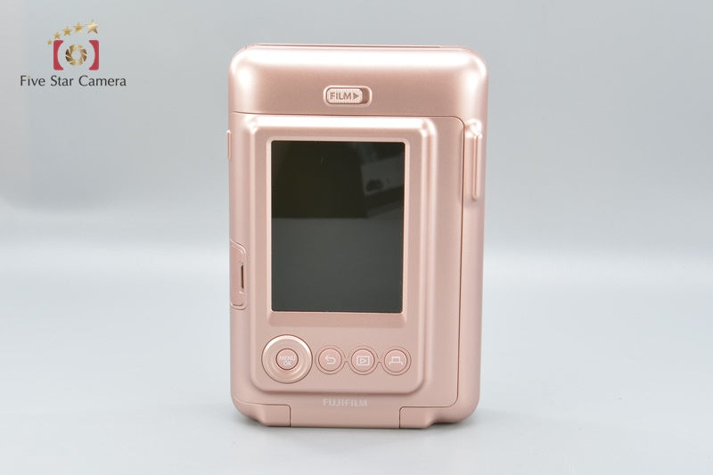 FUJIFILM Instax Mini LiPlay Blush Gold Instant Film Camera