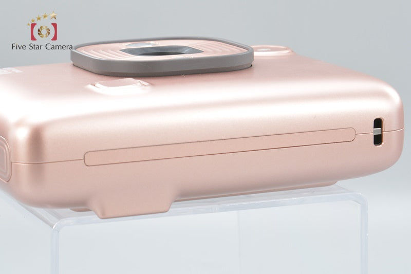 FUJIFILM Instax Mini LiPlay Blush Gold Instant Film Camera
