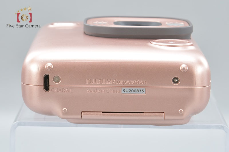 FUJIFILM Instax Mini LiPlay Blush Gold Instant Film Camera