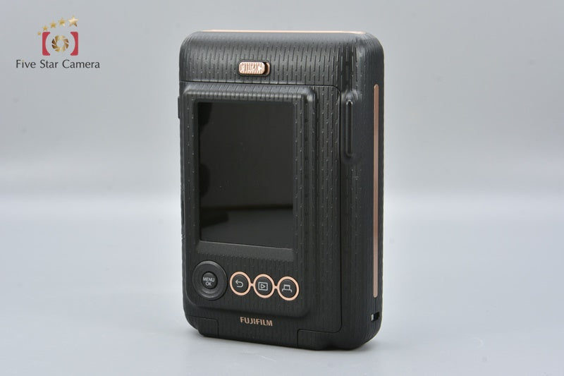 FUJIFILM Instax Mini LiPlay Elegant Black Instant Film Camera