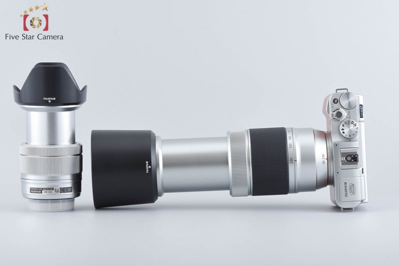 Fujifilm X-M1 Brown 16.3 MP Digital Camera 16-50 50-230 Lenses w/ Box