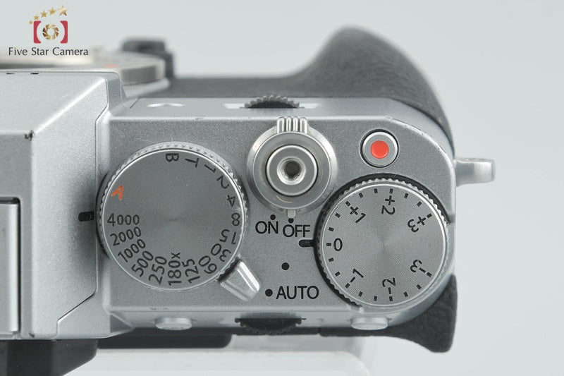 Fujifilm X-T10 Silver 16.3MP Digital Mirrorless Camera Body