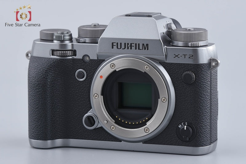 Fujifilm X-T2 Graphite Silver 24.3 MP Digital Mirrorless Camera Body
