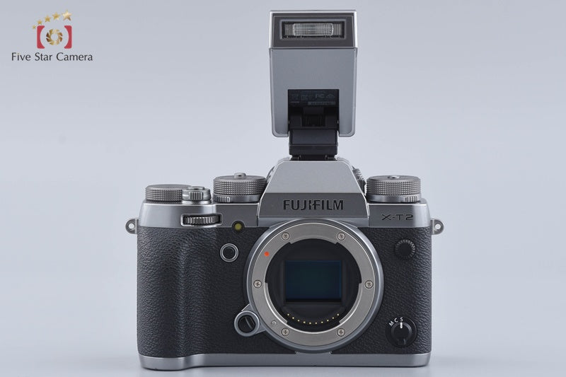 Fujifilm X-T2 Graphite Silver 24.3 MP Digital Mirrorless Camera Body