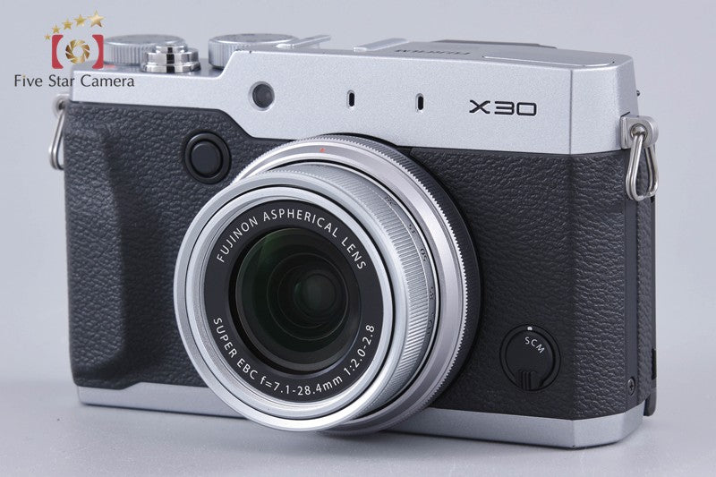 Fujifilm X30 Silver 12.0 MP Digital Camera [Near Mint]