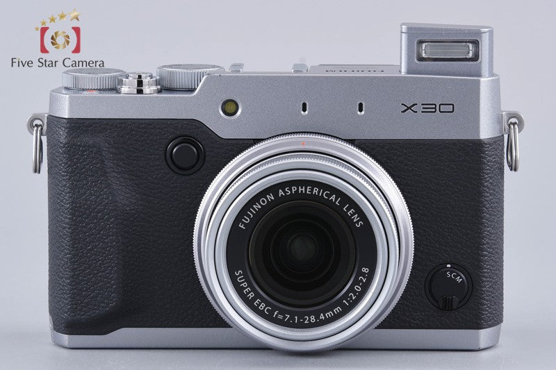 Fujifilm X30 Silver 12.0 MP Digital Camera [Near Mint]