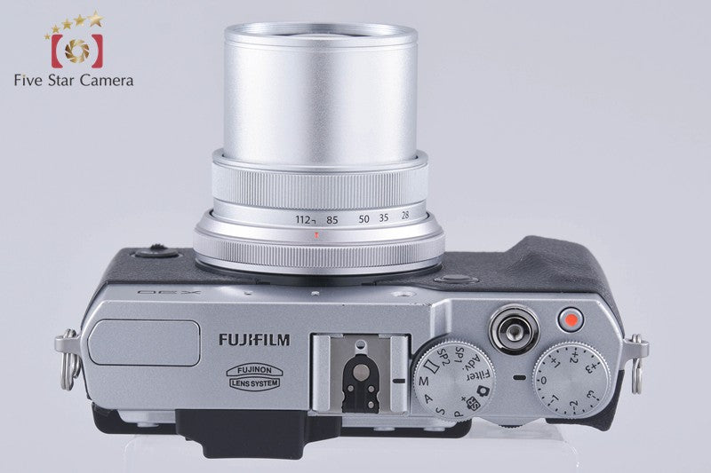 Fujifilm X30 Silver 12.0 MP Digital Camera [Near Mint]