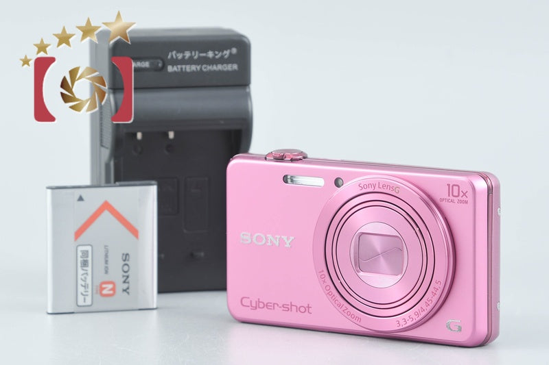 Sony Cyber-Shot DSC-WX220 Pink 18.2 MP Digital Camera [Japanese Language Only]