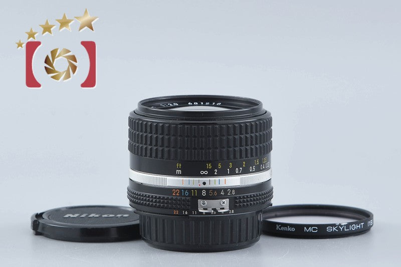 Nikon Ai-S NIKKOR 28mm f/2.8 2025.12 Overhauled!!