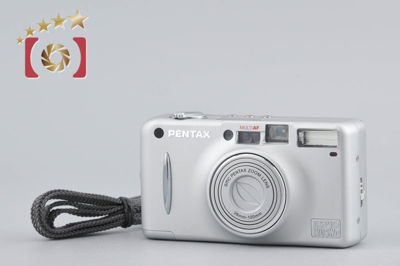 Pentax ESPIO 120SWII Silver 35mm Point & Shoot Film Camera