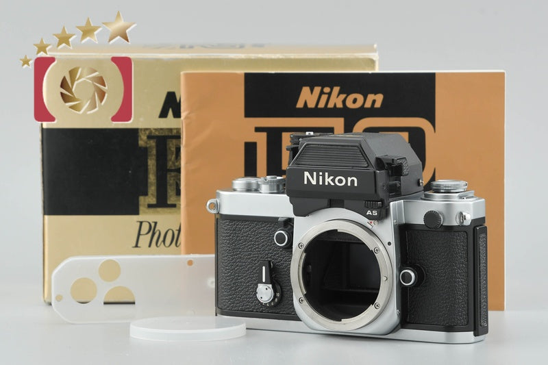Nikon F2 Photomic AS Silver 35mm SLR Film Camera Body