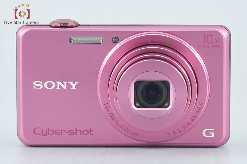 Sony Cyber-Shot DSC-WX220 Pink 18.2 MP Digital Camera [Japanese Language Only]
