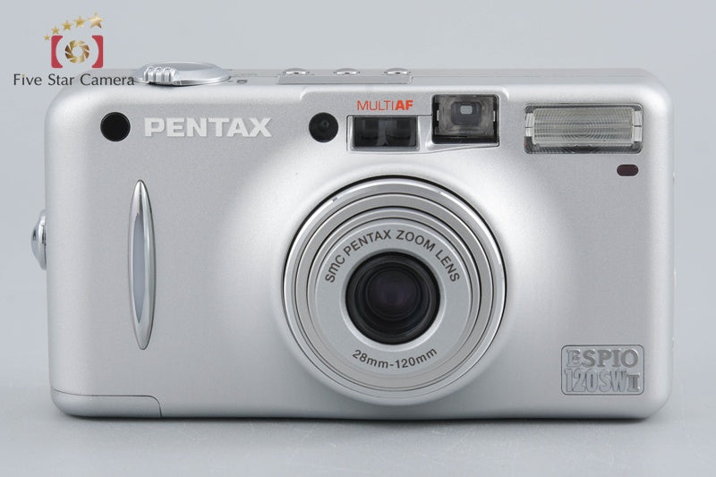 Pentax ESPIO 120SWII Silver 35mm Point & Shoot Film Camera