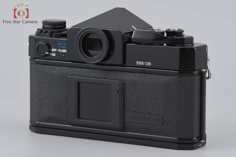 Canon F-1 Later Model 35mm SLR Film Camera Body