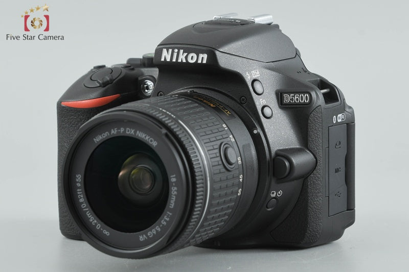 "Count 4" Nikon D5600 24.2 MP SLR Digital Camera 18-55 70-300 VR Lenses w/ Box